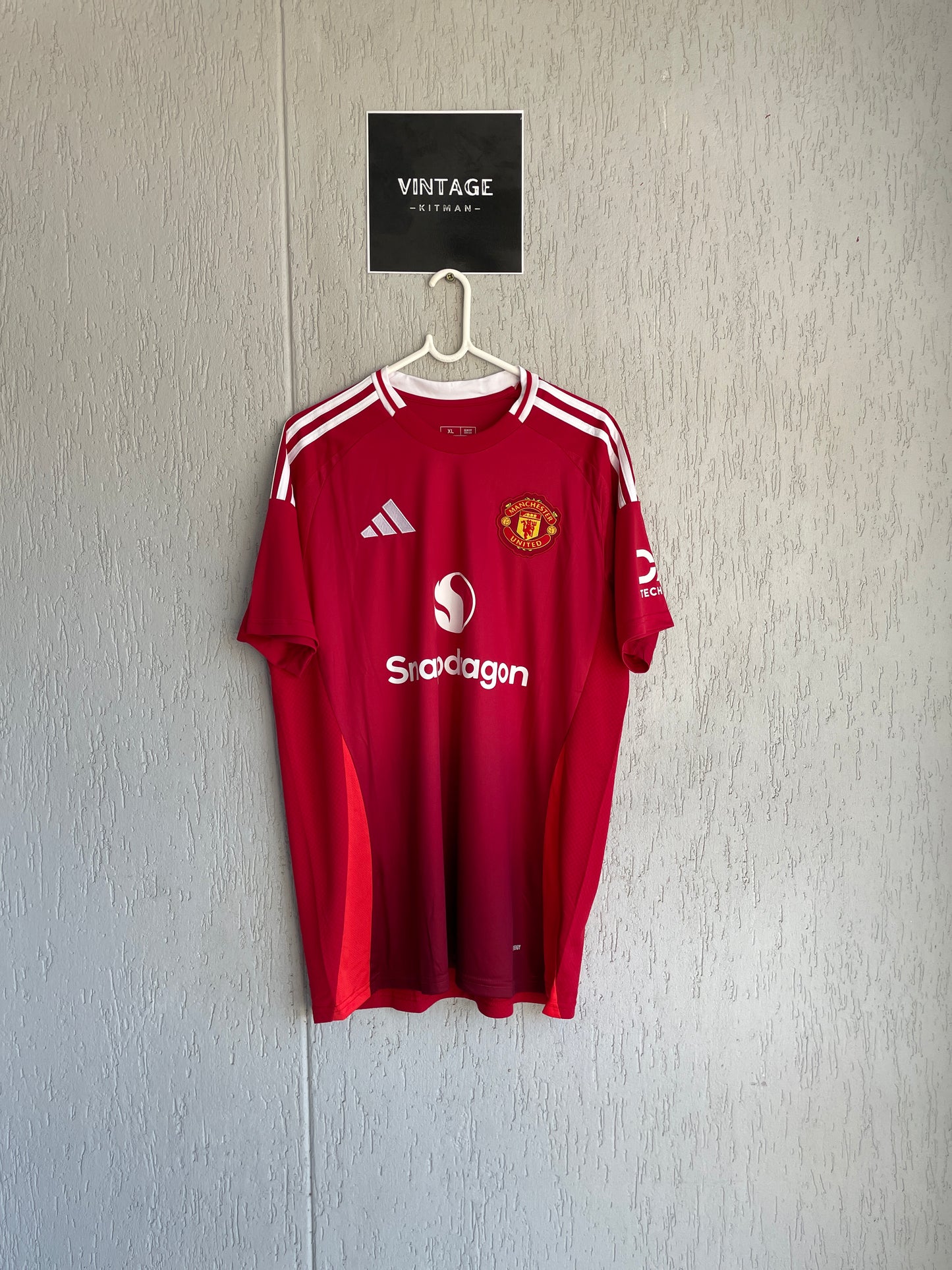 Manchester United 2024-25 Home Jersey #17 GARNACHO (L/XL)