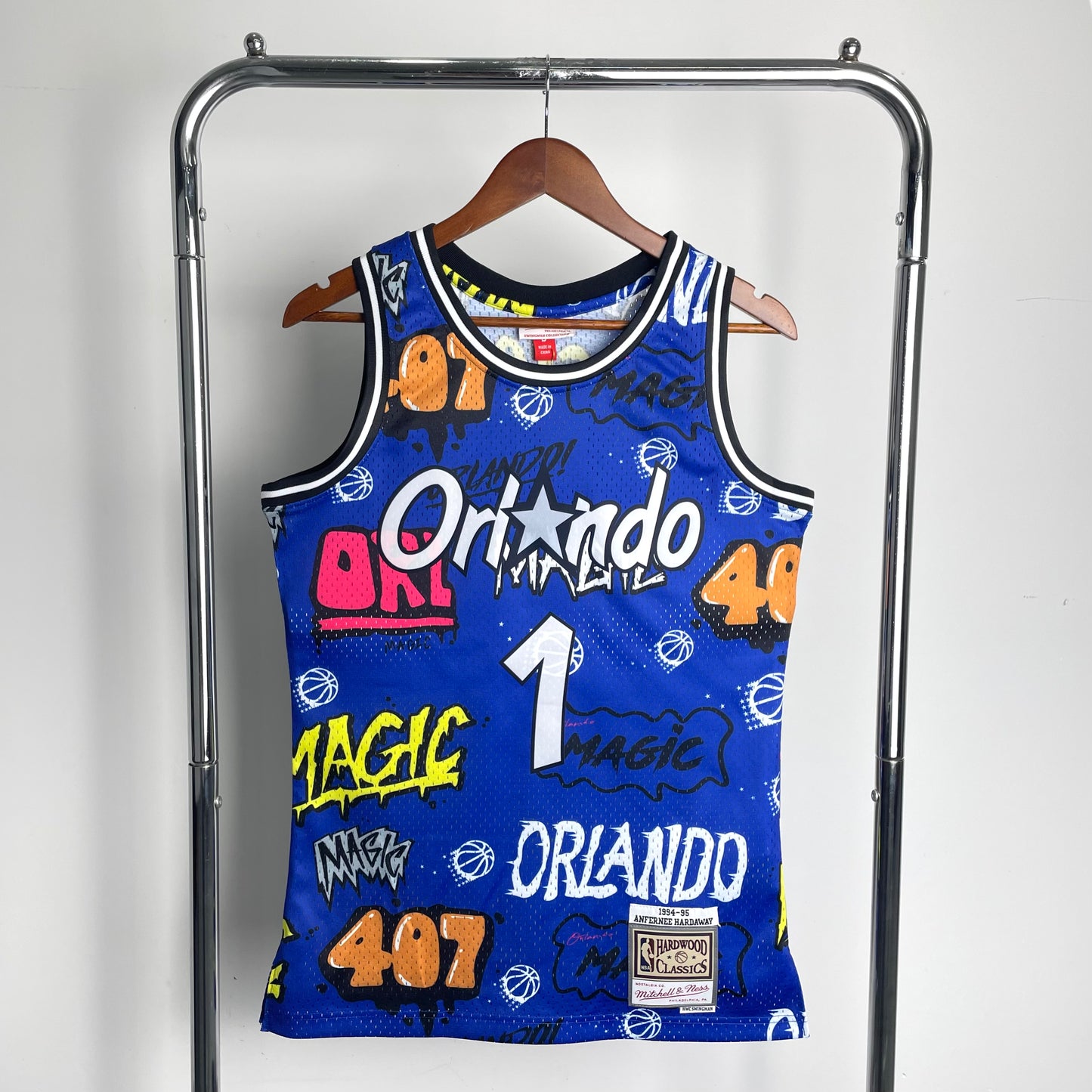 Orlando Magic 1993-94 Penny Hardaway Mitchell & Ness Hardwood Classic Swingman Jersey - Special Edition