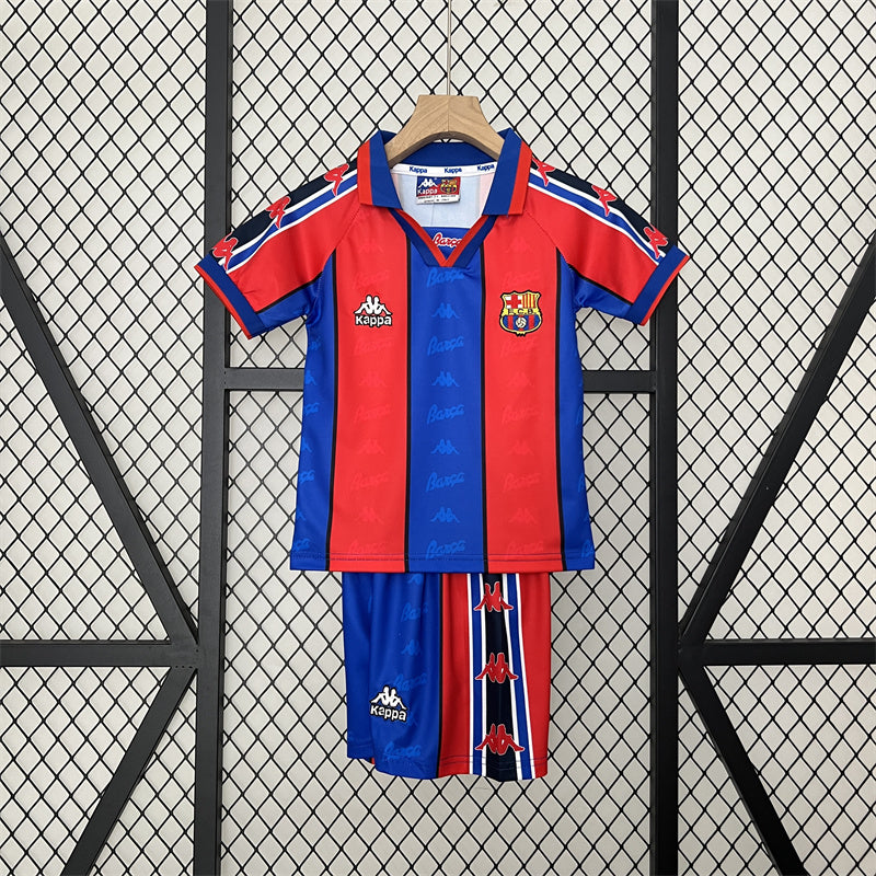 Barcelona Kids 1995-97 Home Jersey