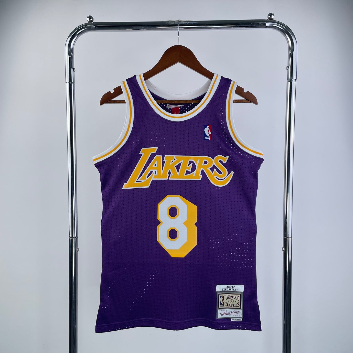 Los Angeles Lakers 1996-97 Kobe Bryant Purple Mitchell & Ness Hardwood Classics Swingman Jersey