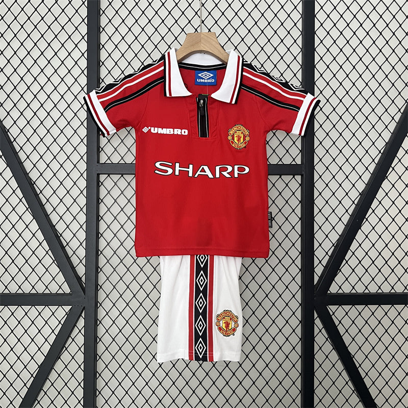 Manchester United Kids 1998-99 Home Jersey