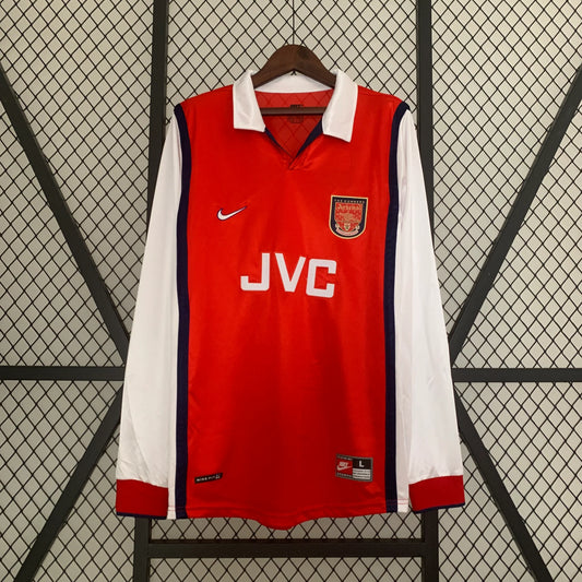 Arsenal FC 1998-99 Home Long Sleeve Jersey