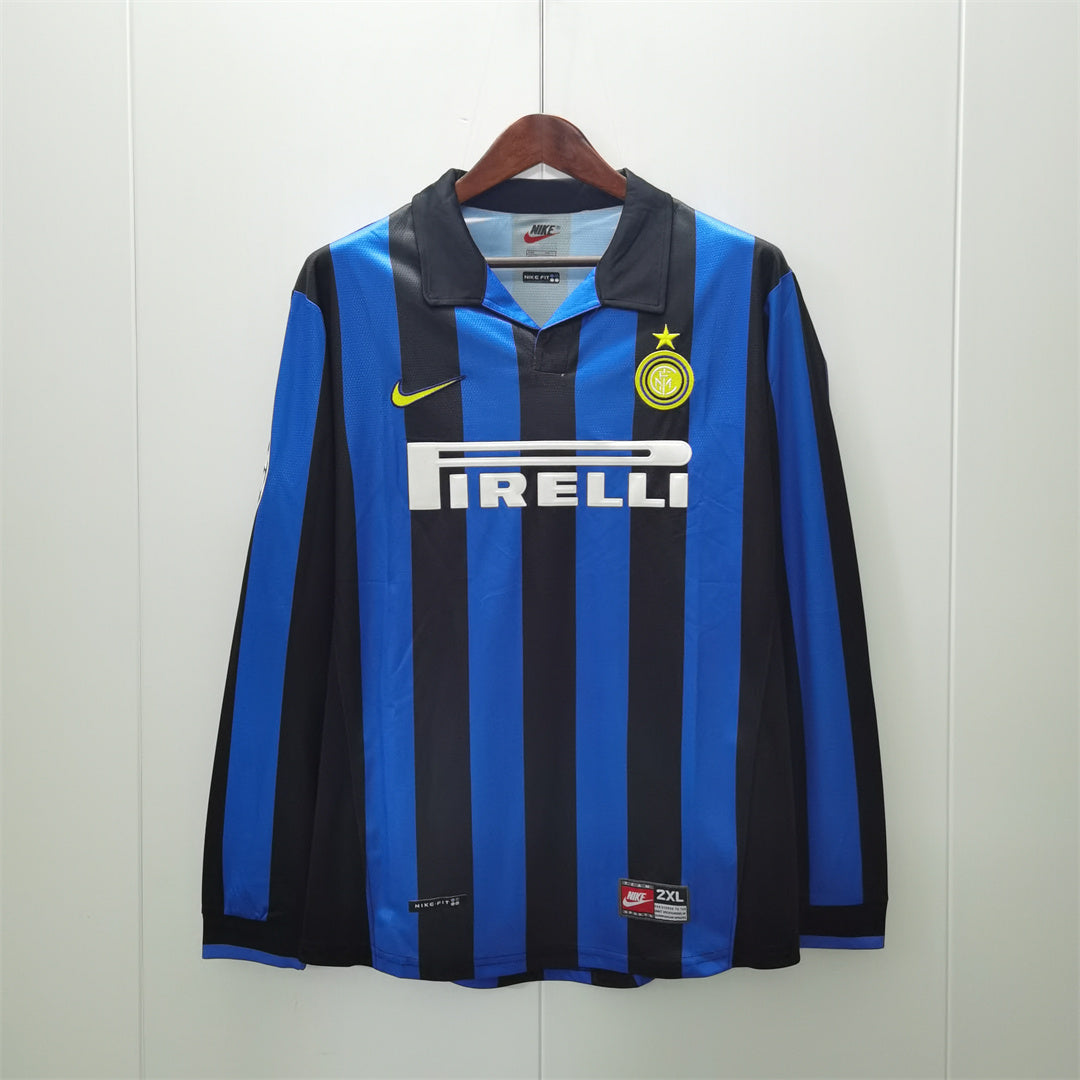 Inter Milan 1998-99 Home Long Sleeve Jersey