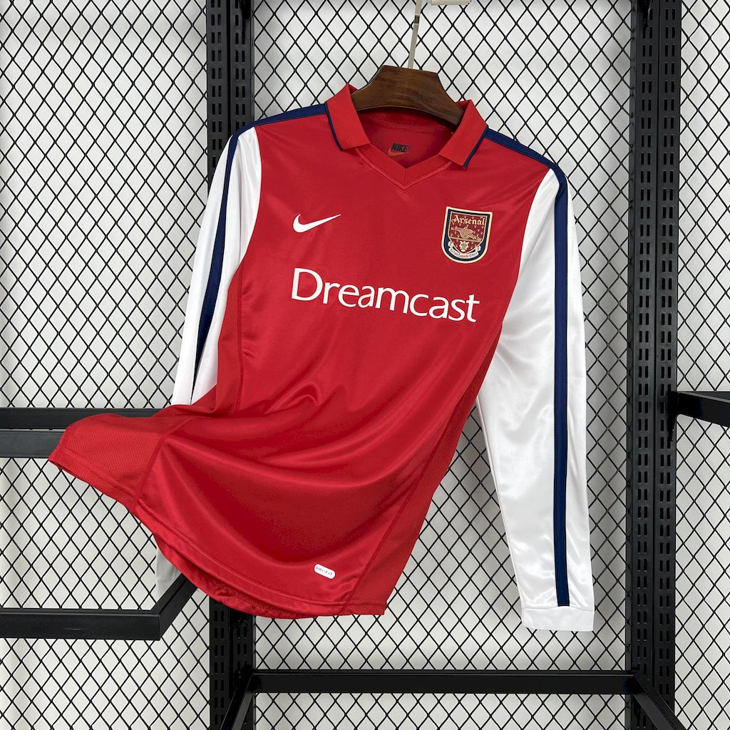 Arsenal FC 2000-01 Home Long Sleeve Jersey