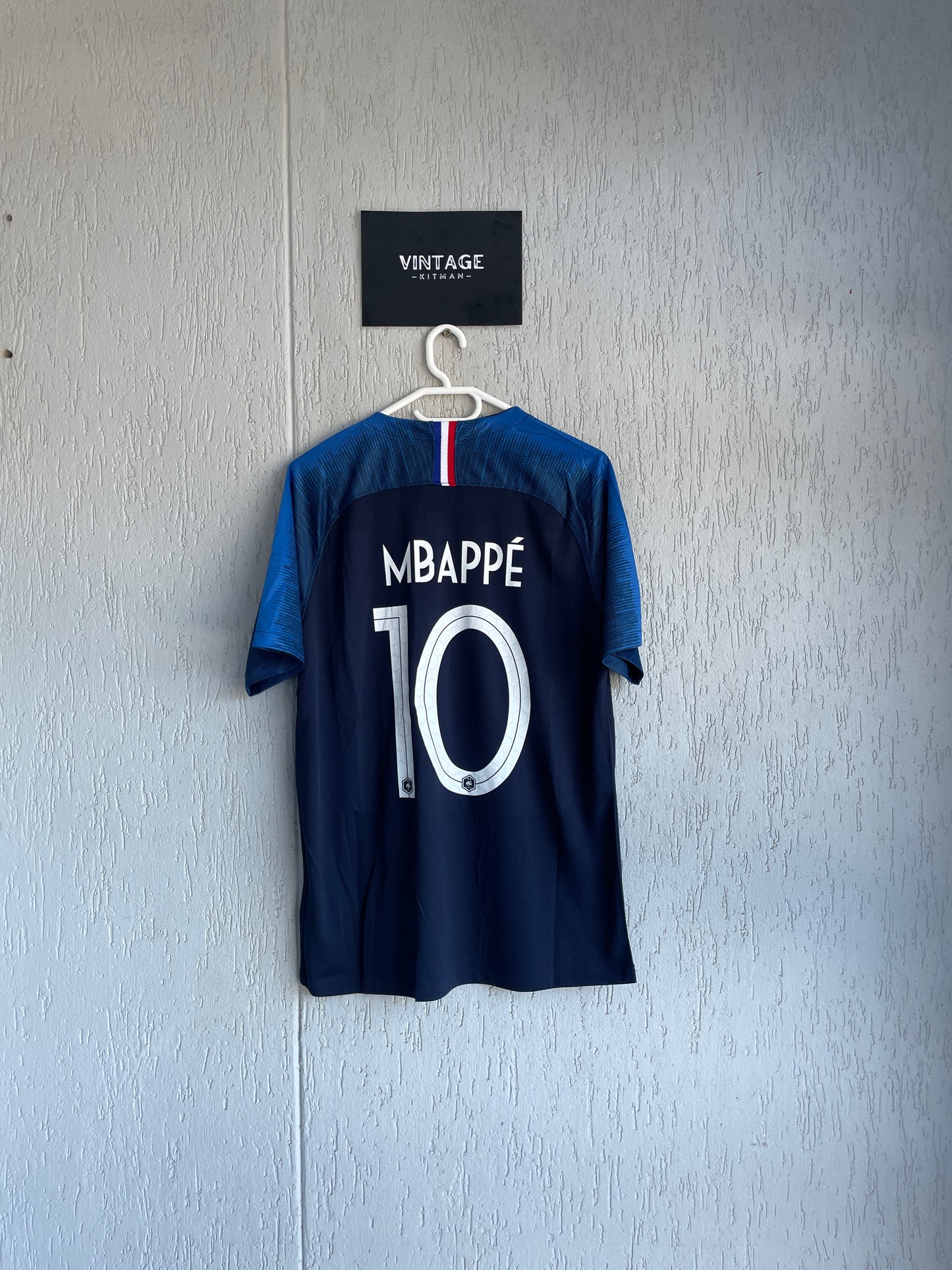 France 2018 Home Jersey #10 MBAPPE (M)