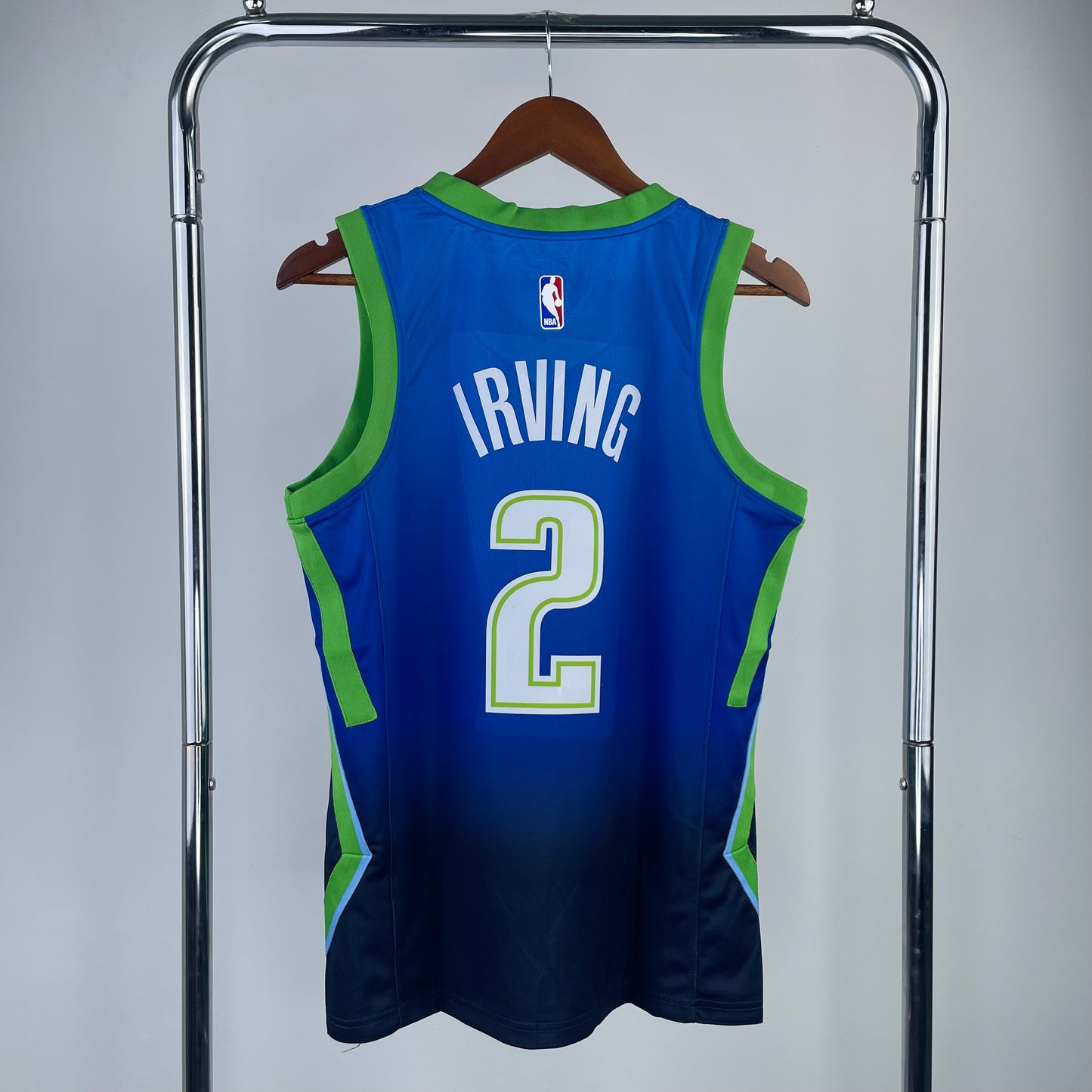 Dallas Mavericks 2019-20 Nike Blue Swingman Jersey - Fly City Edition