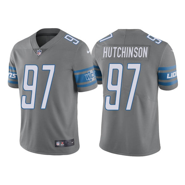 Detroit Lions 2023 Alternate Nike Grey NFL Jersey