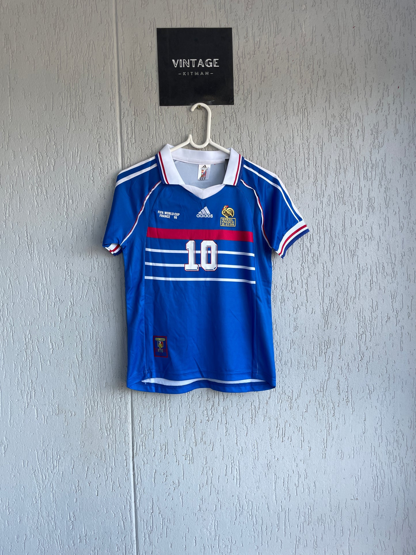 France Kids 1998 Home Jersey